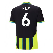 Manchester City Nathan Ake #6 Bortedrakt 2024-25 Kortermet